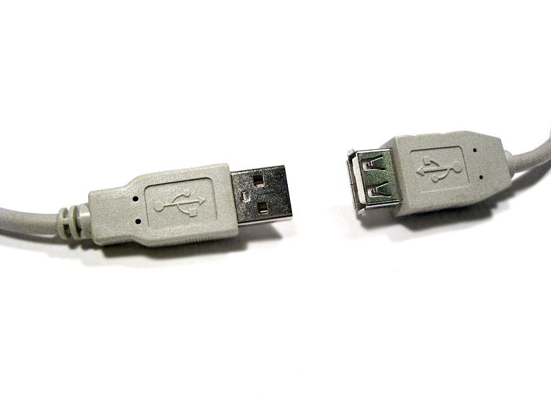 Plik:Male and Female USB Connectors.jpg